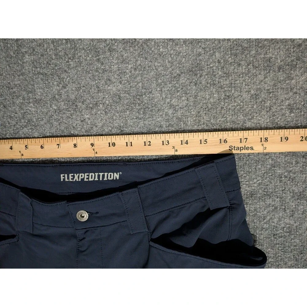 Duluth Trading Flexpedition Pants Mens 34x30 (33x30) Relaxed Fit Blue